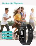 Willful Fitness Tracker Non Bluetooth Simple No App No Phone Needed Waterproof