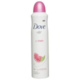 Dove Body Spray Anti Perspirant Anti Transpirant 250Ml/8.5fl.oz (Go Fresh Pomegranate, 6X250Ml/8.5 Oz)