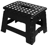 Utopia Home Foldable Step Stool for Kids - 11 Inches Wide and 8 Inches Tall - Holds Up