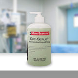 Micro-Scientific (2 Pack 18 Ounce) Opti-Scrub Antimicrobial Liquid Soap, Broad Spectrum, Non-Drying