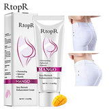 RtopR Mango Butt Cream - Buttocks Bigger for Women, Shape Bubble Hip, Lift Bum - Smooth Sleek Ass, Firm Skin, Milky White, (1.4 OZ)