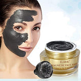 Magnetic Face Mask Mineral-Rich Magnet Mask with Magnet Pore Cleansing Removes Skin Impurities 1.7 oz