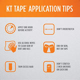 KT Tape Kt Tape Classic, Precut 10" Strip(20 Each), Beige