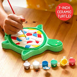 Creative Roots Paint Your Own Stepping Stones Multipack with Turtle, Hedgehog & Sun