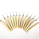ZZRRYY 24 pcs Micro Pulling Needles Kit for Micro Ring Link Hair Extensions, Pretipped I tip Hair and Feather Hair Extensions: (Premium Pulling Needles 24 pcs)