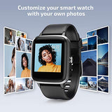 LETSCOM Smart Watch, GPS Running Watch Fitness Trackers with Heart Rate Monitor