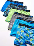 Hanes Boys' Boxer Brief, Assorted Prints & Solids, Large