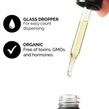 ZEUS Beard Oil made with Organic Oils - Natural Oil for Men in Gift Tin - Vanilla Rum