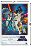 Trends International Star Wars IV One sheet Collector's Edition Wall Poster 24" x 36"