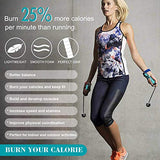 Redify Weighted Cordless Jump Rope for Fitness[Suitable for Different Ages and Levels]
