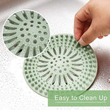 Hair Catcher Durable Silicone Hair Stopper Shower Drain Covers Easy to Install and Clean Suit