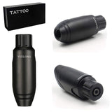 Tattoo Machine Pen Kit - Yuelong Rotary Tattoo Machine Gun with Wireless Tattoo Power Supply 20pcs Tattoo Needles Cartridge Black Tattoo Grip Tape Wrap Tattoo Gloves Tattoo Ink Caps for Tattoo Kits