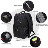 Extra Large 50L Travel Laptop Backpack with USB Charging Port Fit 17 Inch Laptops