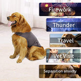 Comfort Dog Anxiety Relief Coat, Dog Thunder Vest Calming Anxiety Wrap