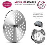 Double-Wall Stainless Steel Insulated Ice Bucket With Lid and Ice Tong [3 Liter]