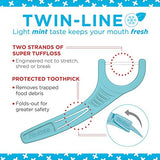 Plackers Twin-Line Dental Floss Picks, 75 Count