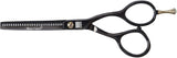 Glamtech EVO Black Thinner Scissors (5.5-Inch) - Professional Shears Ideal for Hairdressing, Hair Cutting and Styling