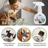 QUTOP Dog No Chew Spray - Anti Chew Spray Deterrent for Dogs, Pet Corrector Bitter