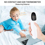 Touchless Forehead Thermometer for Adults,Infrared Digital LCD Display