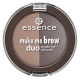 essence 02 make me brow duo eyebrow powder mix it brunette