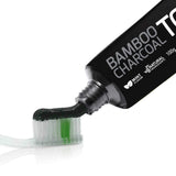 MagicBrite Bamboo Charcoal Naturally Activated Teeth Whitening Toothpaste,Mint Flavor,3.5oz