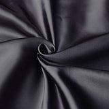 Love's cabin Silk Satin Pillowcase for Hair and Skin (Black, 20x26 inches) Slip Pillow Cases