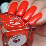 Parrot Polish Poison Dart Red