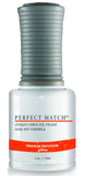 LeChat Perfect Match Gel Polish, Orange Infusion, 0.5 Fluid Ounce