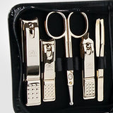 World No. 1, Three Seven 777 Travel Manicure Pedicure Grooming Kit Set - Nail Clipper. Made in Korea. Since 1975. (TS-810BG)