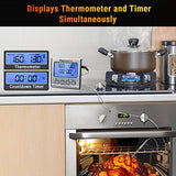 ThermoPro TP-17 Dual Probe Digital Cooking Meat Thermometer Large LCD Backlight