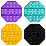Pop pop Bubble Sensory Fidget Toy,Autism Special Needs Stress Reliever Silicone