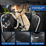 STALEX Dog Car Seat Cover - Dog Seat Cover for Back Seat, Non-Slip Waterproof Car