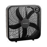 PELONIS PFB50A2ABB-V 3-Speed Box Fan for Full-Force Circulation with Air Conditioner