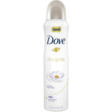 Dove Dry Spray Antiperspirant, Soothing Chamomile 3.8 oz (3 pack)