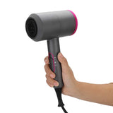 1800W Professional Hair Dryer, 6Types Powerful Constant Temperature Hair Dryer Low Noise with Ionic Conditioning - Powerful, Fast Hairdryer Styling Dryer Hairdryer, 3 Speeds, 2 nozzles(pink)