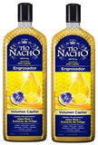 2x Tio Nacho THICKENING Anti Hair Loss Family Size JUMBO Shampoo Engrosador Volume Filler w/Royal Jelly & Rosemary Extract 33.81 Oz (1 Liter) Each !