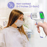 Touchless Thermometer for Adults, Forehead Thermometer for Fever, Body Thermometer and Surface Thermometer 2 in 1 Dual Mode Thermometer