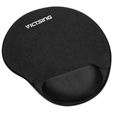 VictSing Ergonomic Mouse Pad, Mouse Pad with Gel Wrist Support Wrist Rest