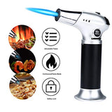 Culinary Butane Torch , ARCBLD Kitchen Refillable Butane Blow Torch with Safety Lock