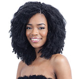 Freetress Crochet Bulk Braiding Hair NUBI KINKY TWIST (1-Jet BIk) by FREETRESS