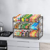 Simple Trending Can Rack Organizer, Stackable Can Storage Dispenser Holds up to 36 Cans