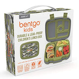 Bentgo Kids Prints (Camouflage) - Leak-Proof, 5-Compartment Bento-Style Kids Lunch Box