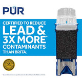PUR Water Pitcher Replacement Filter with Lead Reduction, 3 Pack, Blue