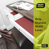 Smart Design Shelf Liner Classic Grip - (12 Inch x 10 Feet) - Drawer Cabinet