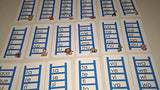 22 Laminated Blend Ladder Flashcards.