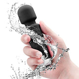 Upgraded Rechargeable Personal Mini Wand Massager , Waterproof Handheld Bullet