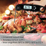 Food Thermometer, Digital Food Thermometer Instant Read, Meat Thermometer