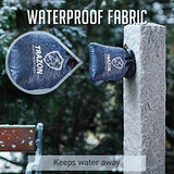 Trazon Outdoor Faucet Cover Socks for Winter Freeze Protection 2 Pack - Spigot Covers
