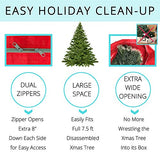 Christmas Tree Storage Bag - Extra Large Xmas Tote Fits 7.5 ft Artificial Fake Tree