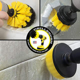 Drill Brush Attachment - Bathroom Surfaces Tub, Shower, Tile and Grout All Purpose